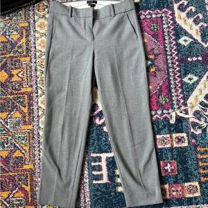 J. Crew Cameron Pants Mid Rise Gray